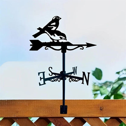 Two Bird Stainless Steel Weathervane MW095