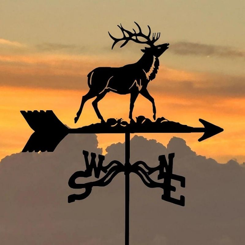 Elk Stainless Steel Weathervane MW076