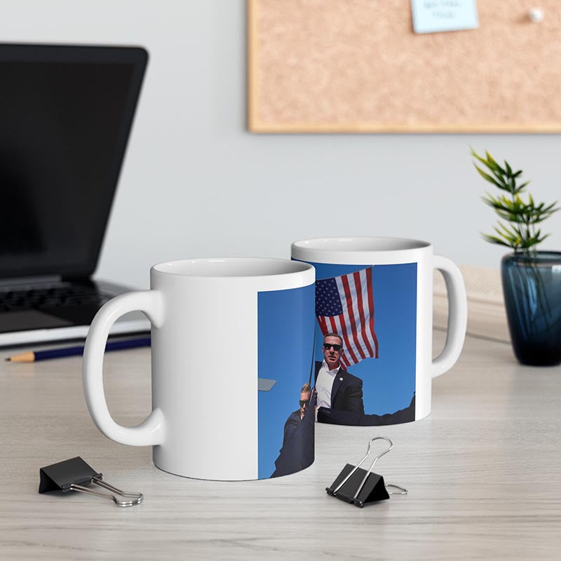 Trump Shot Unbreakable Tried But Survived Mug