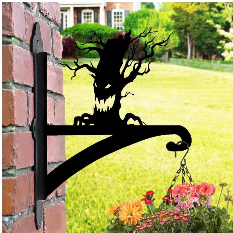 Halloween Tree Metal Hanging Bracket Plant Stand PS168