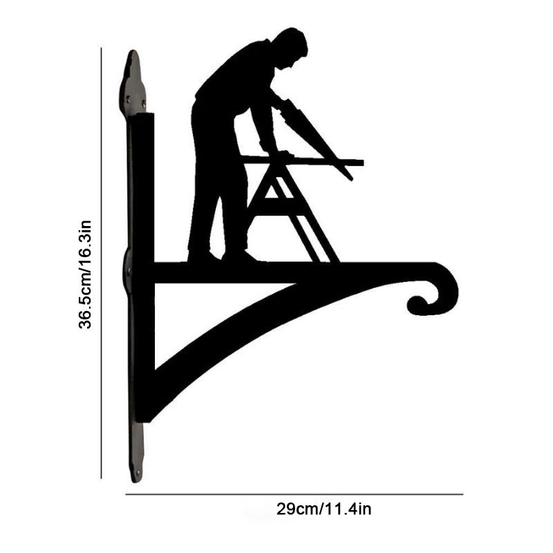 Carpenter Metal Hanging Bracket Plant Stand PS066