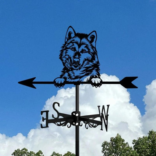 Alaskan Malamute Dog Stainless Steel Weathervane MW118