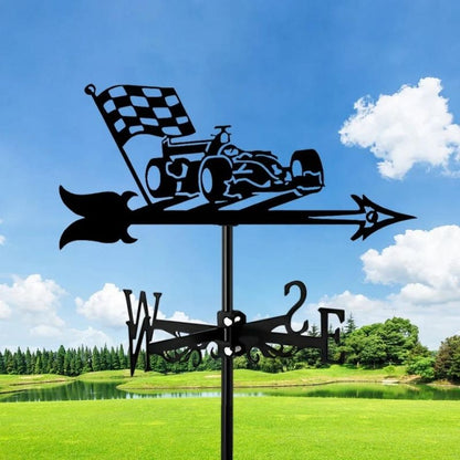 Karting Stainless Steel Weathervane MW063