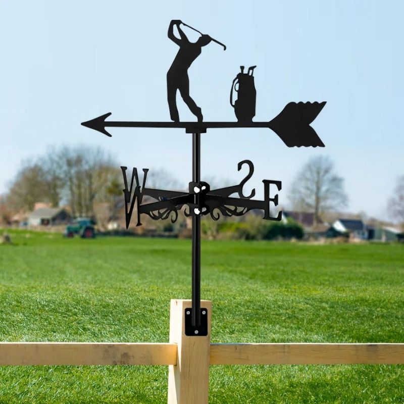 Golf Stainless Steel Weathervane MW040