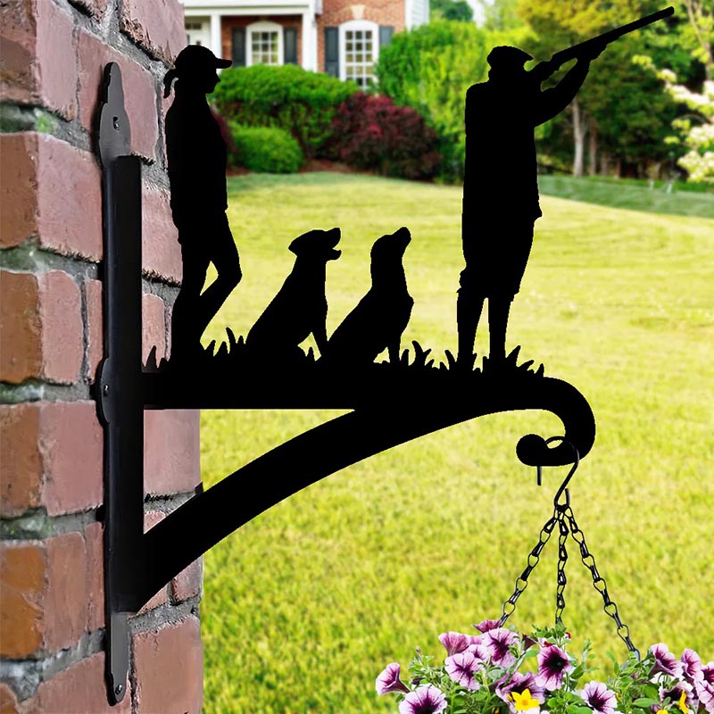 Hunting Metal Hanging Bracket Plant Stand PS007