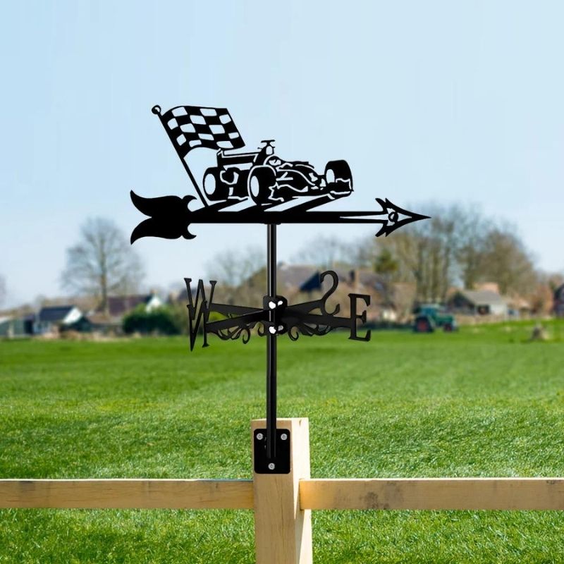 Karting Stainless Steel Weathervane MW063