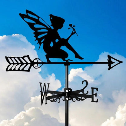 Fairy Garden Elf Stainless Steel Weathervane MW078