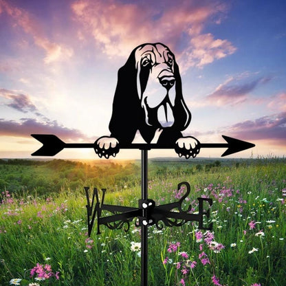 Bloodhound Dog Stainless Steel Weathervane MW119