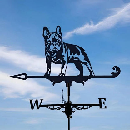 French Bull Dog Stainless Steel Weathervane MW041