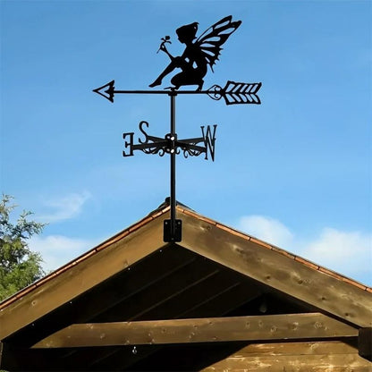 Fairy Garden Elf Stainless Steel Weathervane MW078