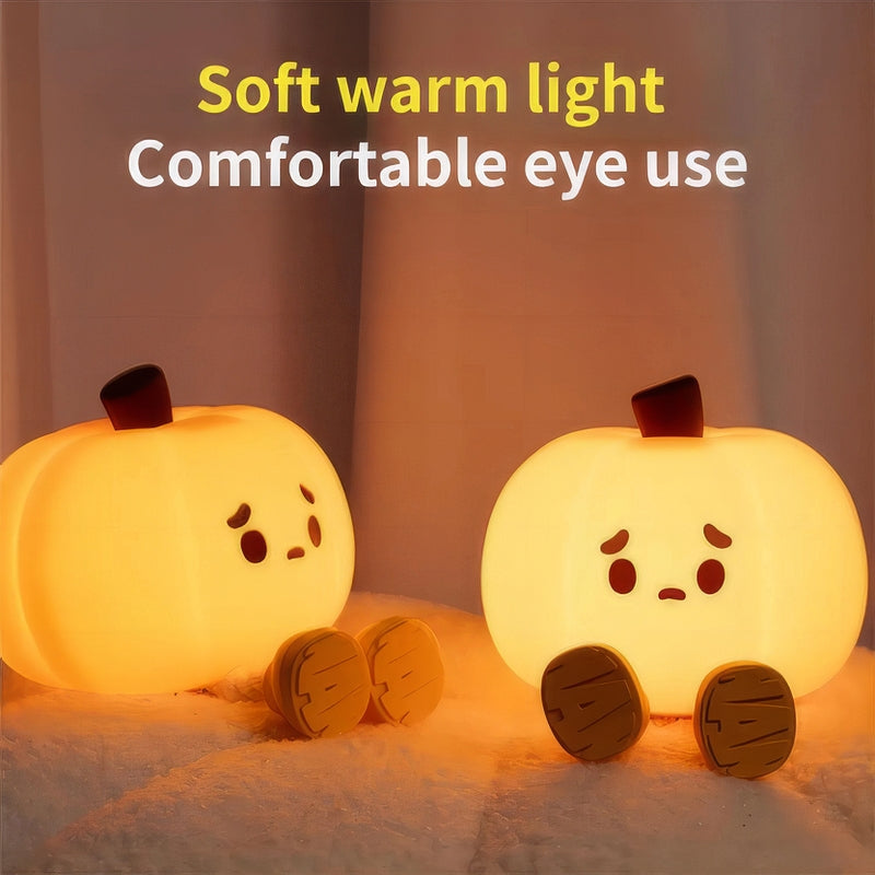 Pumpkin Silicone Pat Lamp