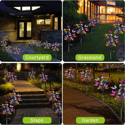 Solar Outdoor Butterfly Lights