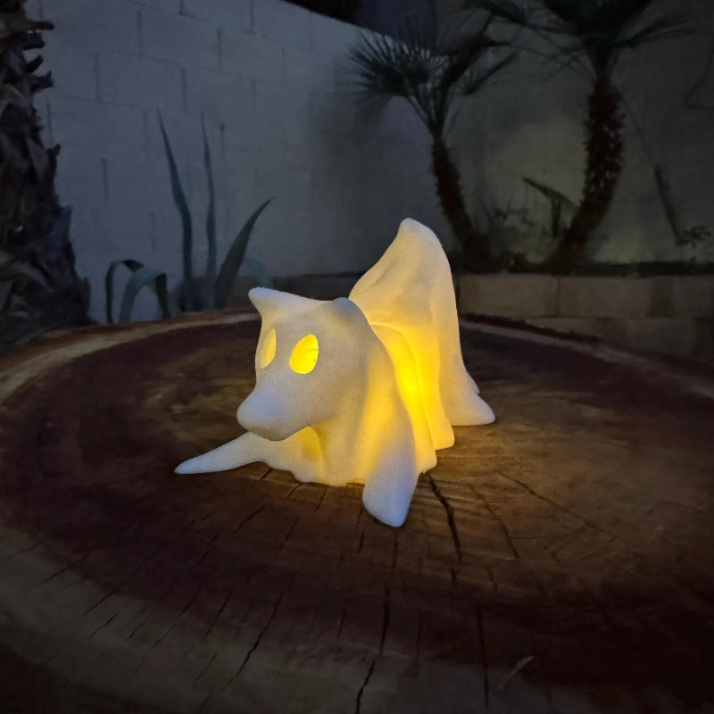 Glowing Ghost Dog 🐶👻