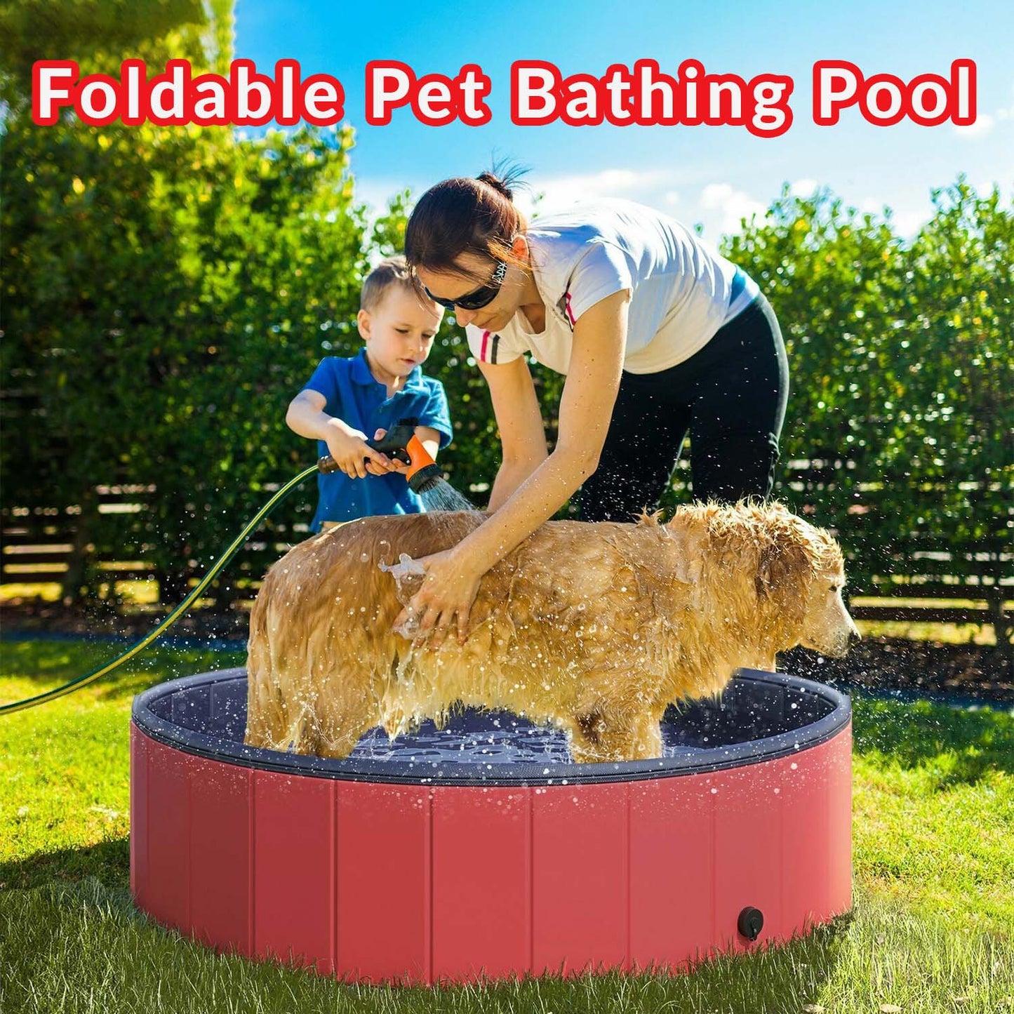 Portable Pool - Foldable Pet Bathing Pool