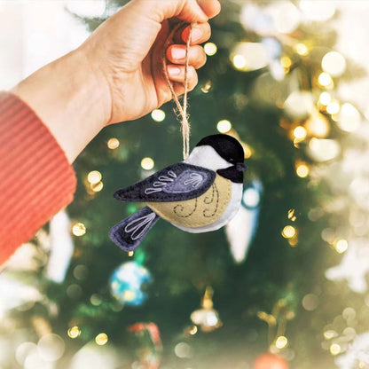 Handmade Whimsical Felt Bird Ornament🐦✨