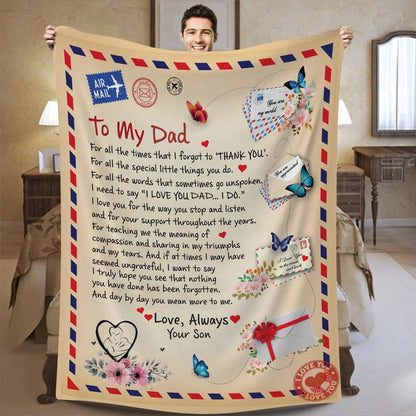 Giant Post Card Blanket - A721 - Premium Blanket