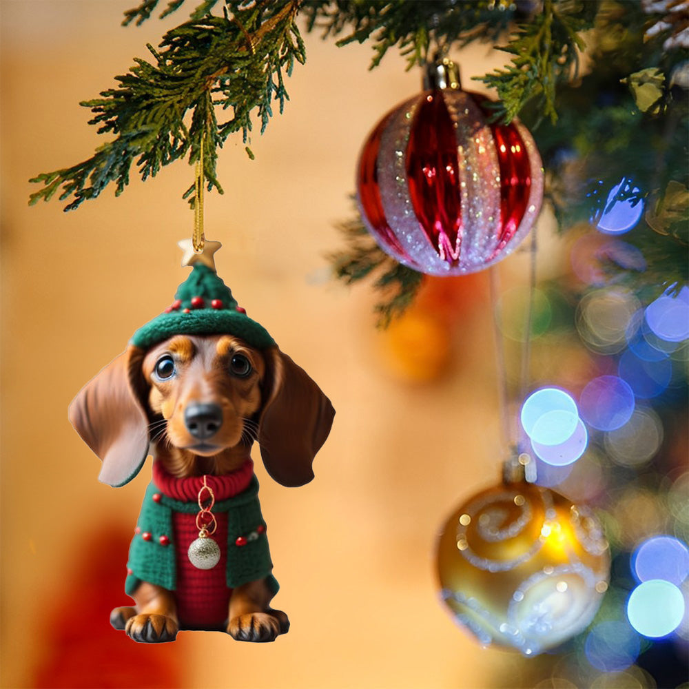 Cute Dog Decoration Ornament