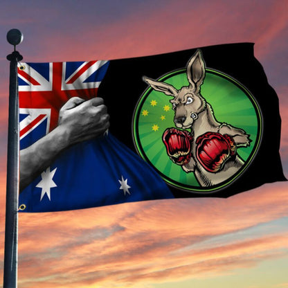 Kangaroo Australian Flag