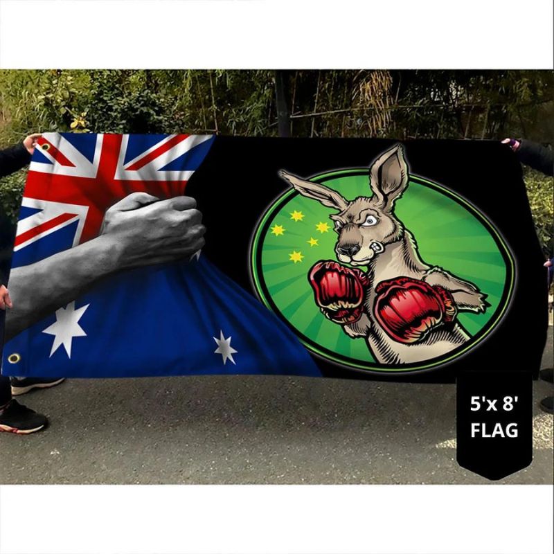 Kangaroo Australian Flag