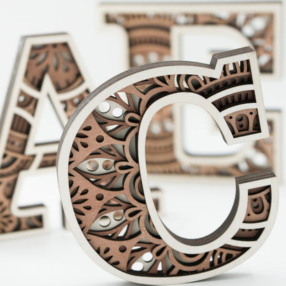 Wooden Alphabet Carving Handcraft 🔥Buy 2 Free Shipping🔥