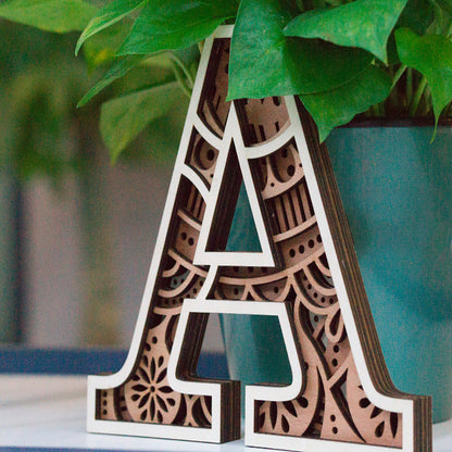 Wooden Alphabet Carving Handcraft 🔥Buy 2 Free Shipping🔥