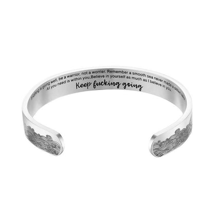 "Keep Fucking Going" Bracelet