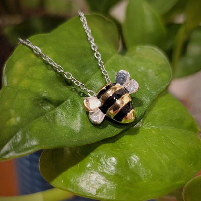 Bee Yours: Adopt a Bee Necklace 🐝