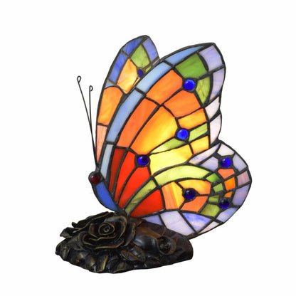 Animal Stained Glass Table Lamp - Butterfly