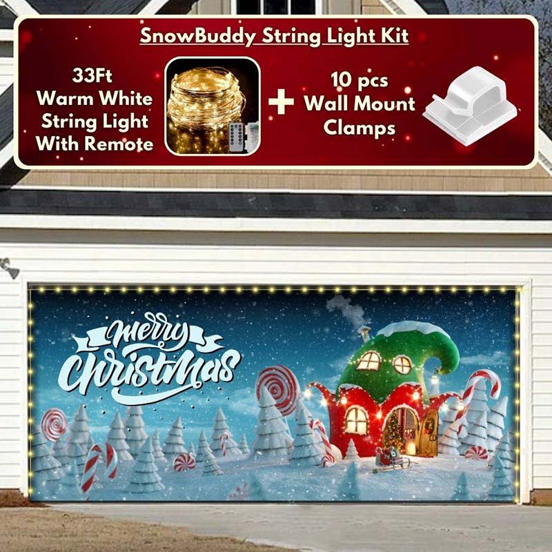 Christmas Wonderland Garage Door Covers CC003