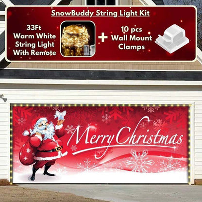 Santa Christmas Garage Door Covers CC010