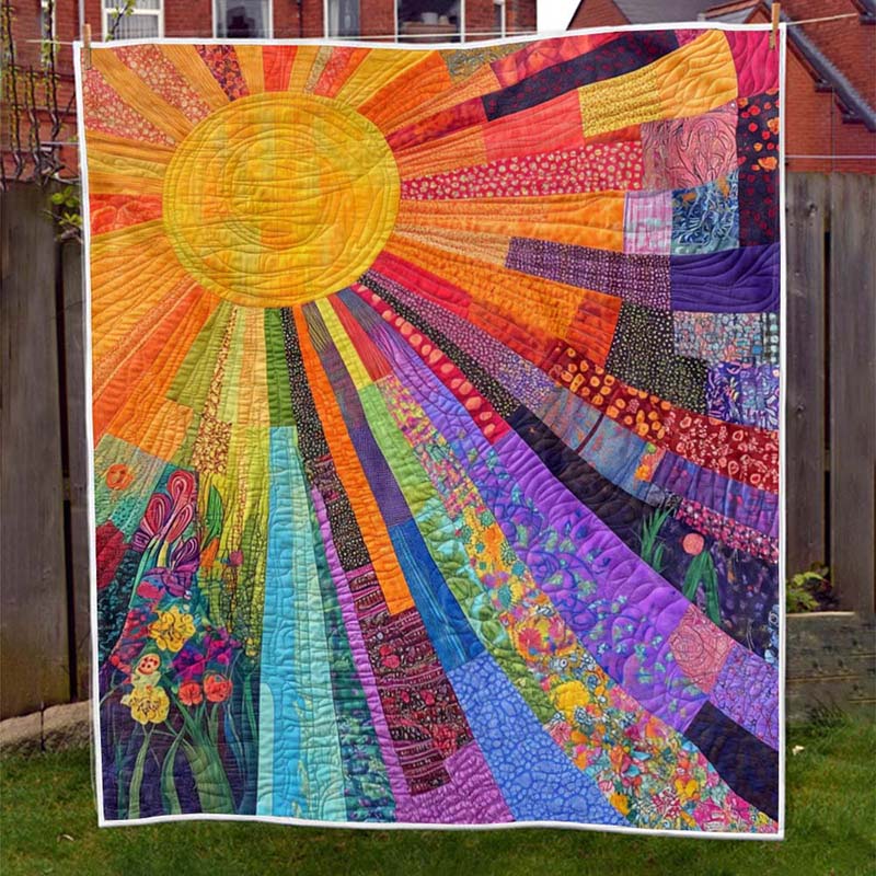 Cheerful Sunshine Blanket - D222 - Premium Blanket