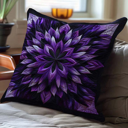 Mystic Purple Bloom D238 Pillow Case