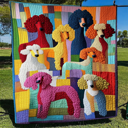 Poodle Blanket - D285 - Premium Blanket