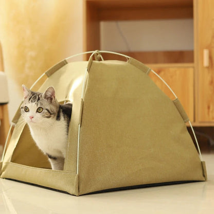 Waterproof Portable Outdoor Cat Tent Bed