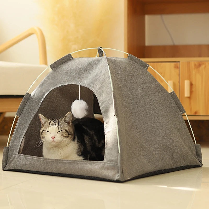 Waterproof Portable Outdoor Cat Tent Bed