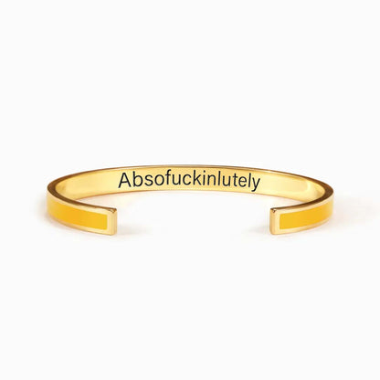 Absofukinlutely Multiple Color Bracelet