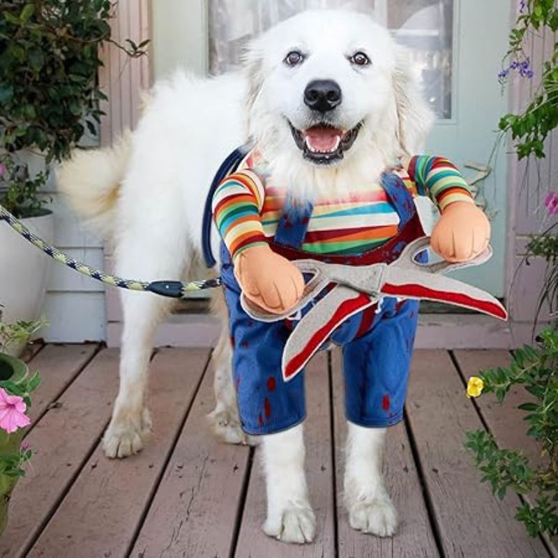 Chucky Pet Costume - Scissorhands