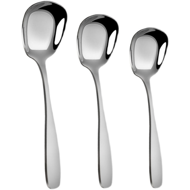 Square Head Stainless Steel Spoons