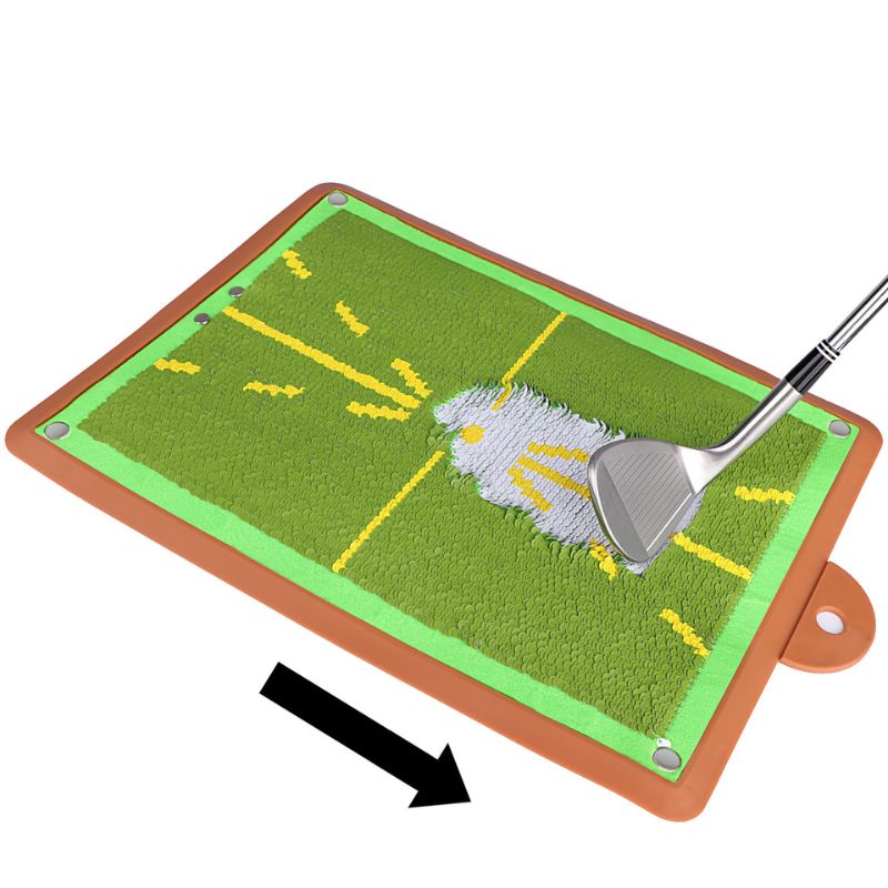 Golf Training Mat for Swing Detection Batting