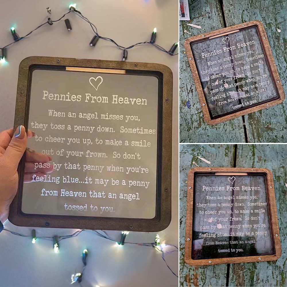 Pennies From Heaven Wooden Decor