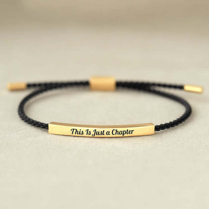 This Is Just a Chapter Not the Whole Story Tube Bracelet