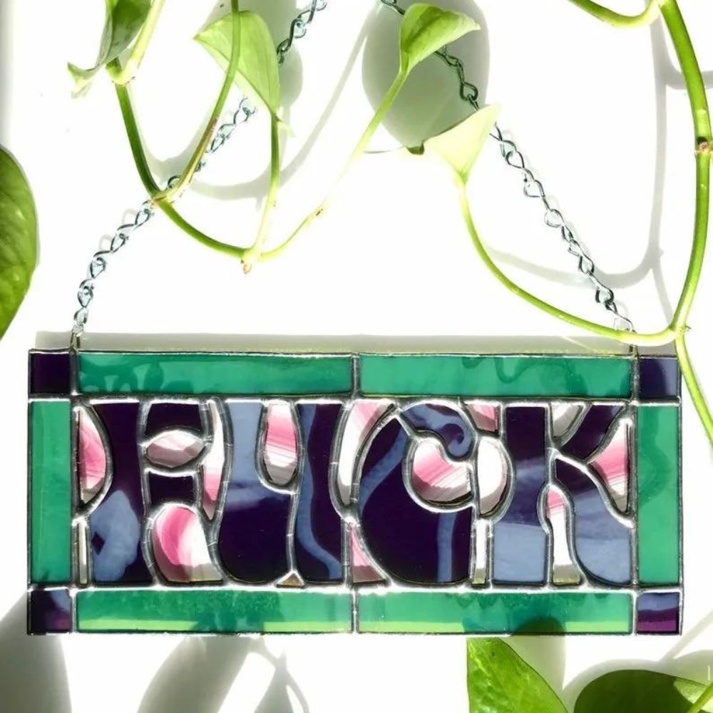 A Kaleidoscope of Color - F*ck Suncatcher