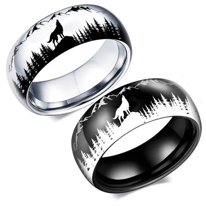 Wolf Couple Rings - A Symbol of Your Unbreakable Bond