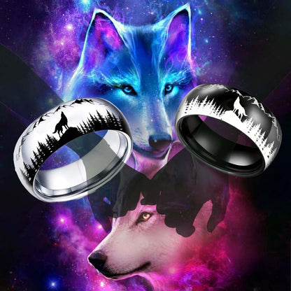 Wolf Couple Rings - A Symbol of Your Unbreakable Bond