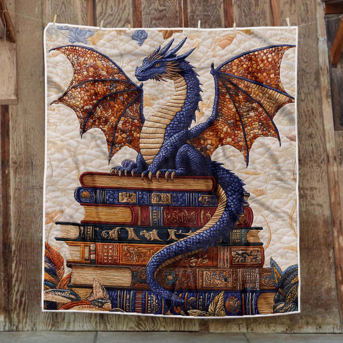 Wisdom Dragon Blanket - H210 - Premium Blanket