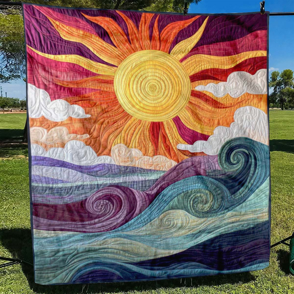 Sunburst Delight - H231 - Premium Blanket