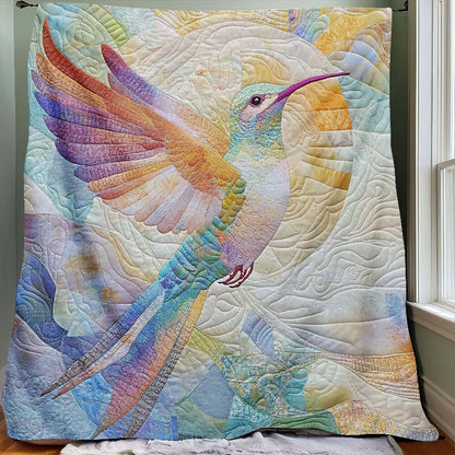 Colorful Hummingbird Blanket - H241 - Premium Blanket