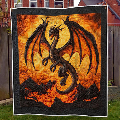 Lava Dragon Blanket - H245 - Premium Blanket