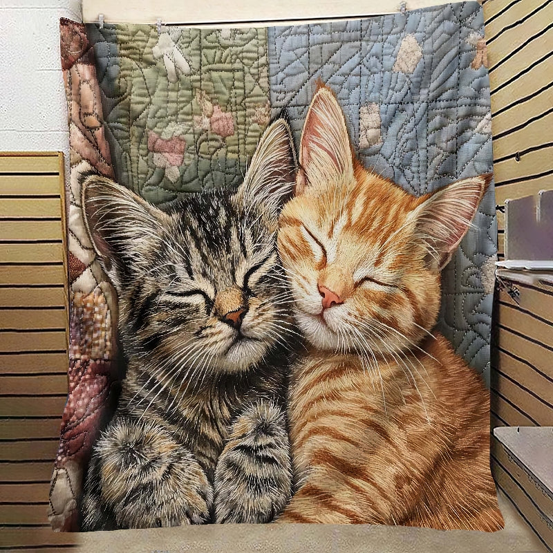 Sweet Kitty Snuggles Blanket - H262 - Premium Blanket