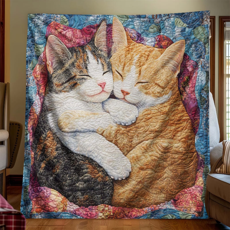 Sweet Kitty Snuggles Blanket - H263 - Premium Blanket